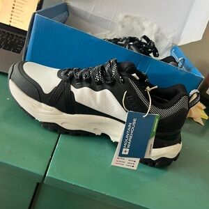 Mountain Warehouse Black and White Sneakers